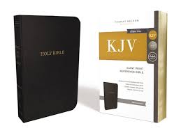 KJV Bible Giant Print Thomas Nelson Reference Bible Red letter
