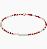Gameday Hope Unwritten Bracelet - Crimson White