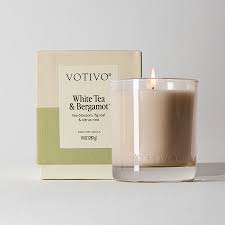 White Tea & Bergamot 10oz Signature Candle