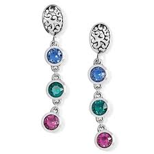 Elora Gems dots drop earrings