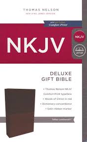 NKJV Bible Thomas Nelson Gift Bible Toffee