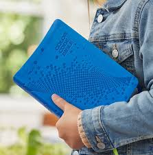 NKJV Bible Color Code Bible for Kids Leathersoft Blue