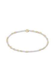 Hope Unwritten White Bracelet