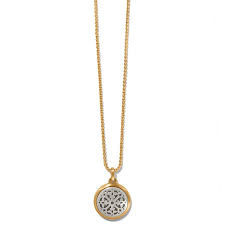 Ferrara two tone luce necklace