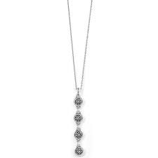 Ferrara Y reversible necklace