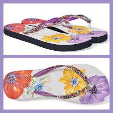 Floret Multi Flat Flip Flops size 10