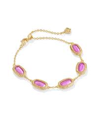 Grayson gold ridge frame azalea illusion bracelet