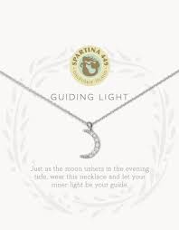 Guiding Light silver SLV neckla