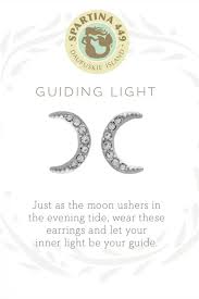 Guiding Light silver SLV earrin