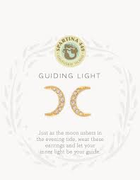 Guiding Light gold SLV earrings