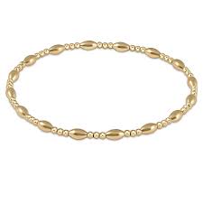 Harmony Sincerity Gold 2mm bead bracelet