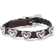 Heart Roped Braided brown Brace