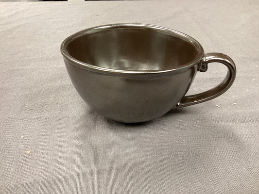 Pewter Stoneware Cup