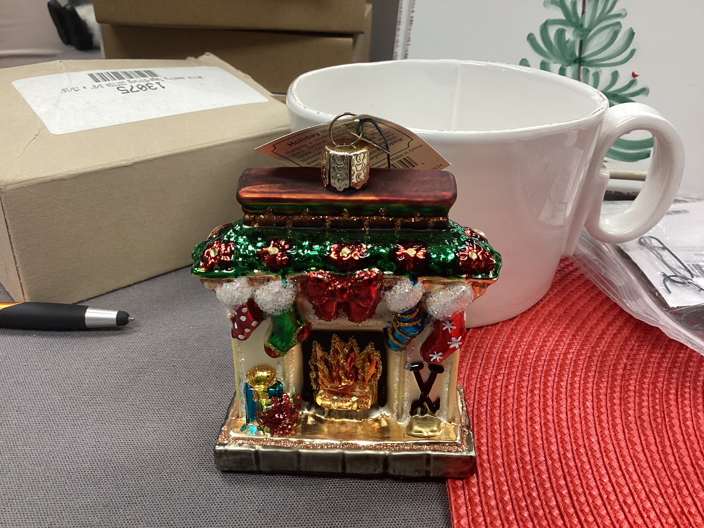 Holiday Hearth ornament