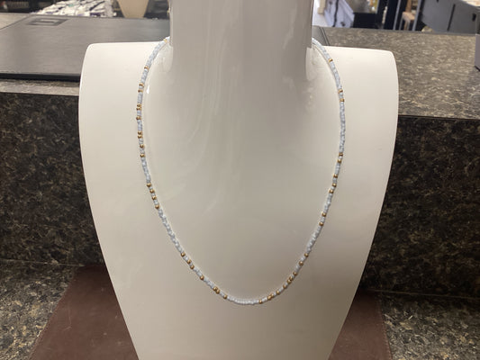 Hope Unwritten Blue Ice choker 15”