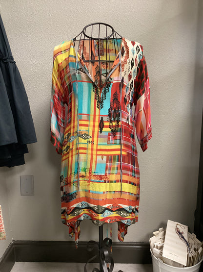 Mona Tie Tunic Small