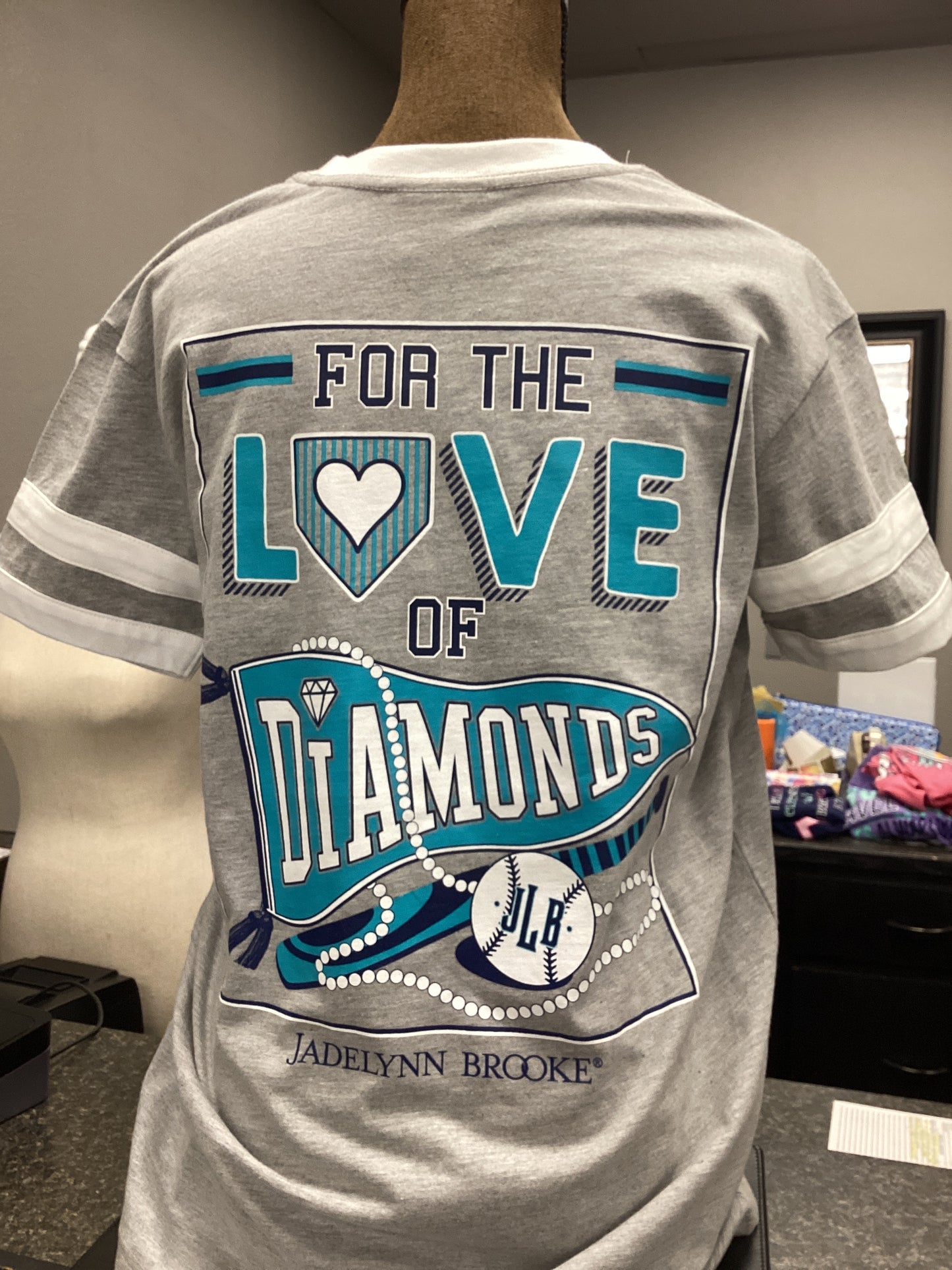 Short Sleeve - For the love of Diamonds - Small