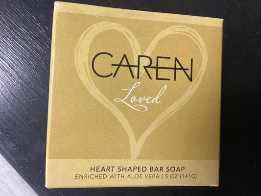 Loved Heart Bar Soap