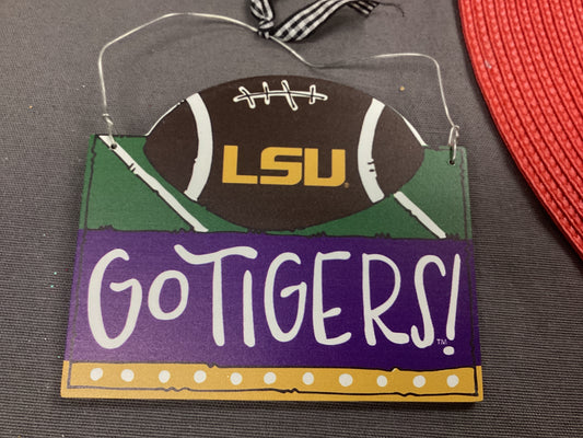 LSU football ornament