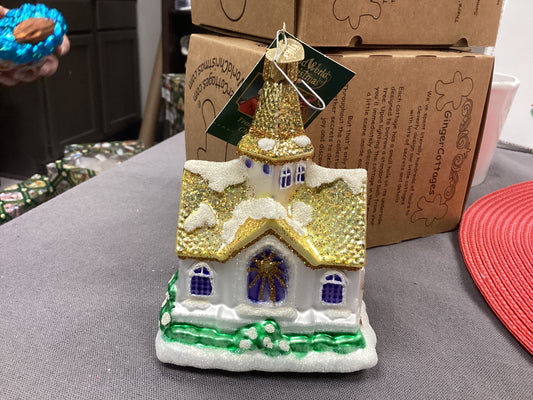 Golden Cathedral ornament