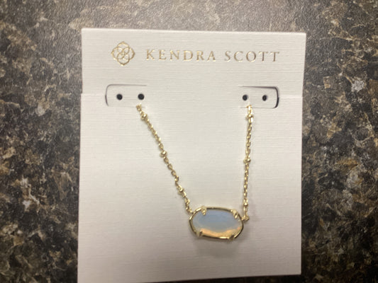 FCTD Elisa pendant gold iridescent opalite illusion