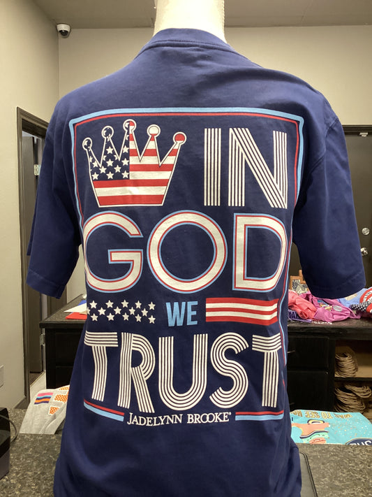 Short Sleeve - In God We Trust - Small