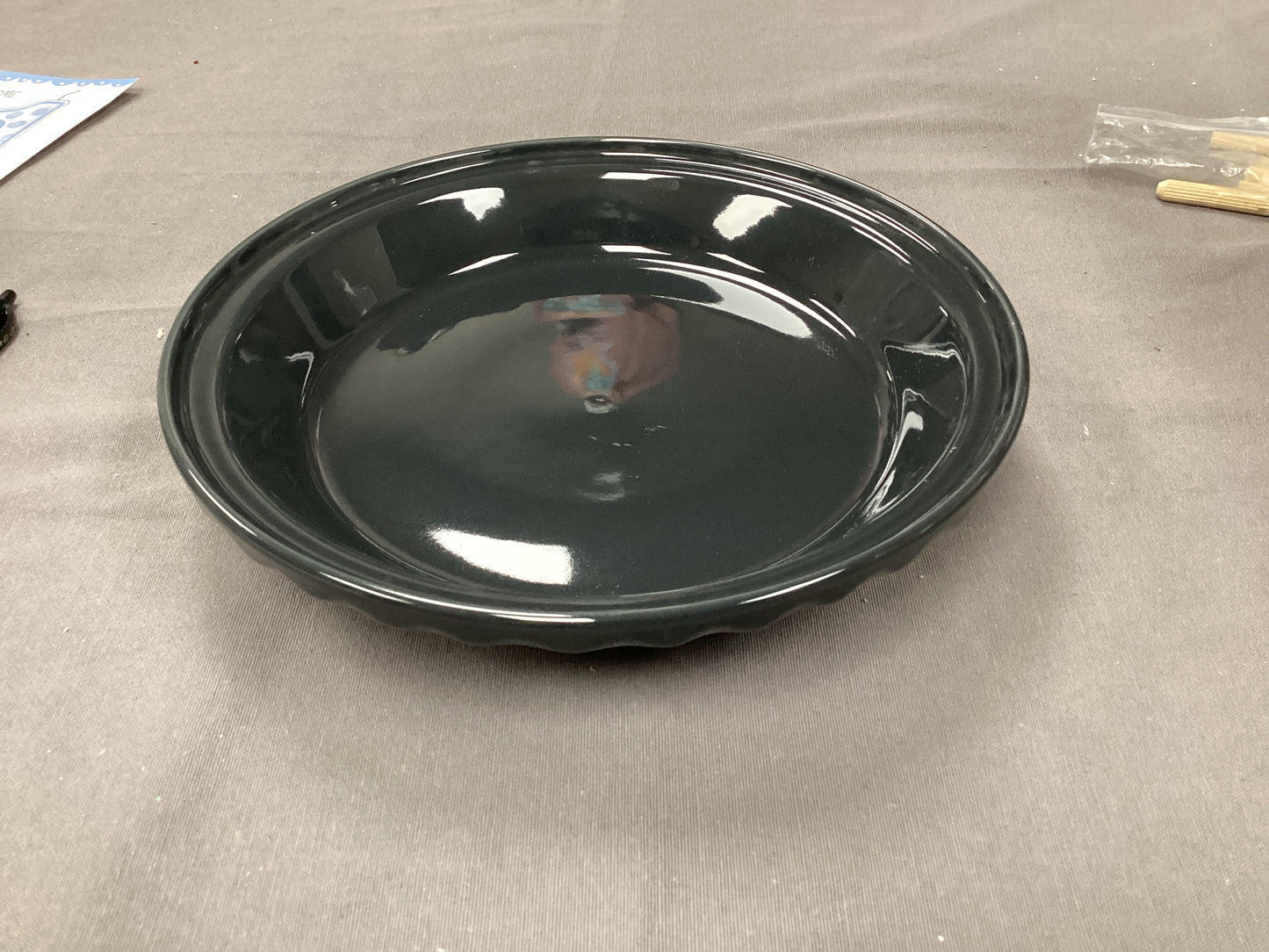 Deep Dish Pie Baker - slate