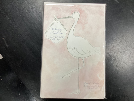 special delivery-pink invitations pack of 10