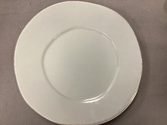 Lastra Gray Dinner Plate