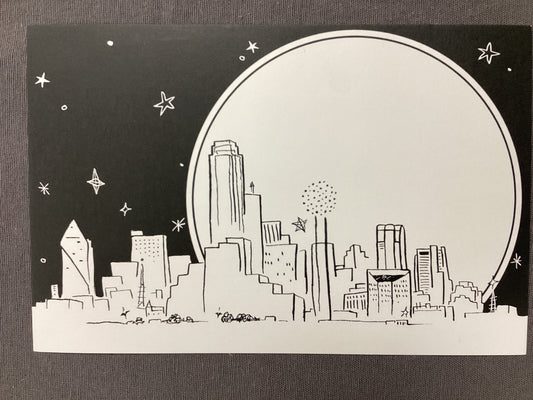 Dallas Skyline Invitations