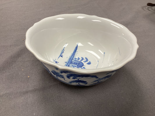 Country Estate Blue Cereal Bowl