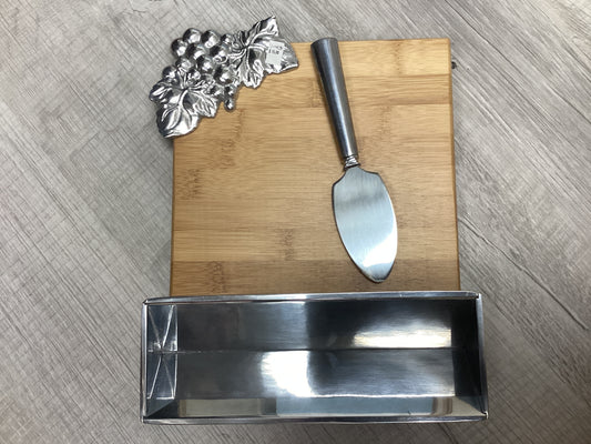Grape Bamboo Cheese Set