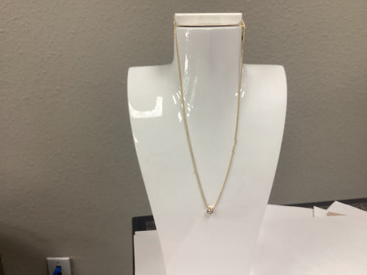 Lighthouse Necklace 17” Cubic Zirconia