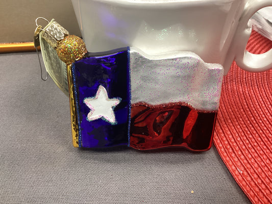 TEXAS STATE FLAG ornament