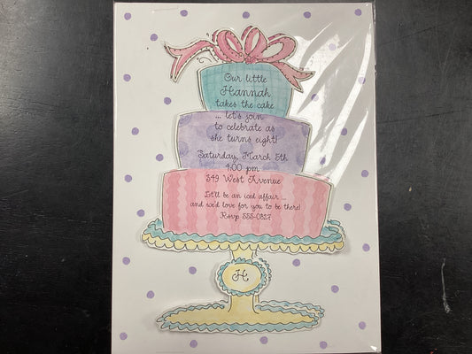 sweet presents invitations pack of 10