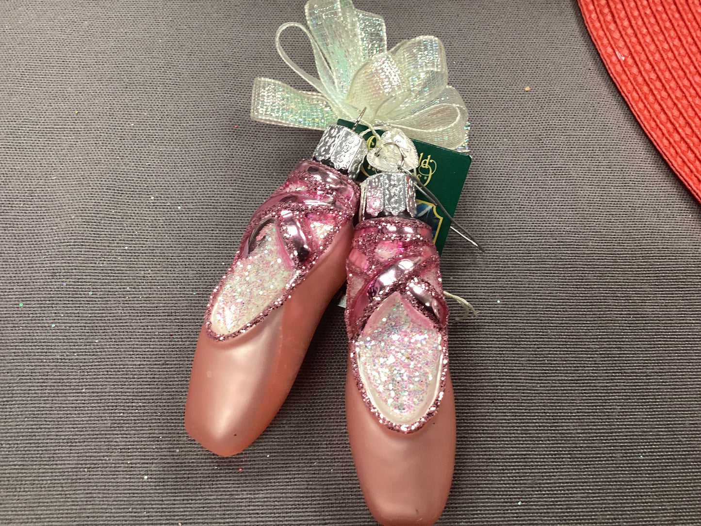 PAIR OF BALLET SLIPPERS ornaments