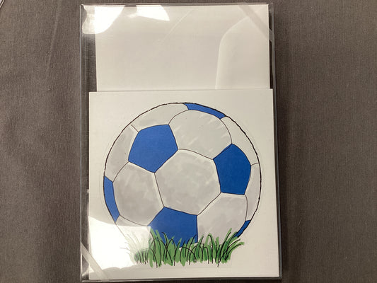 soccerball dyecut invites