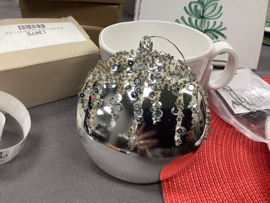glitter ornament