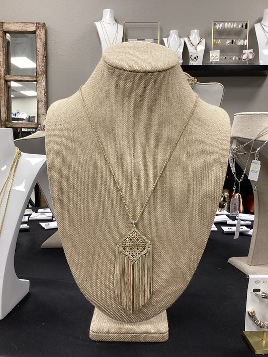 Kingston gold metal filigree ne