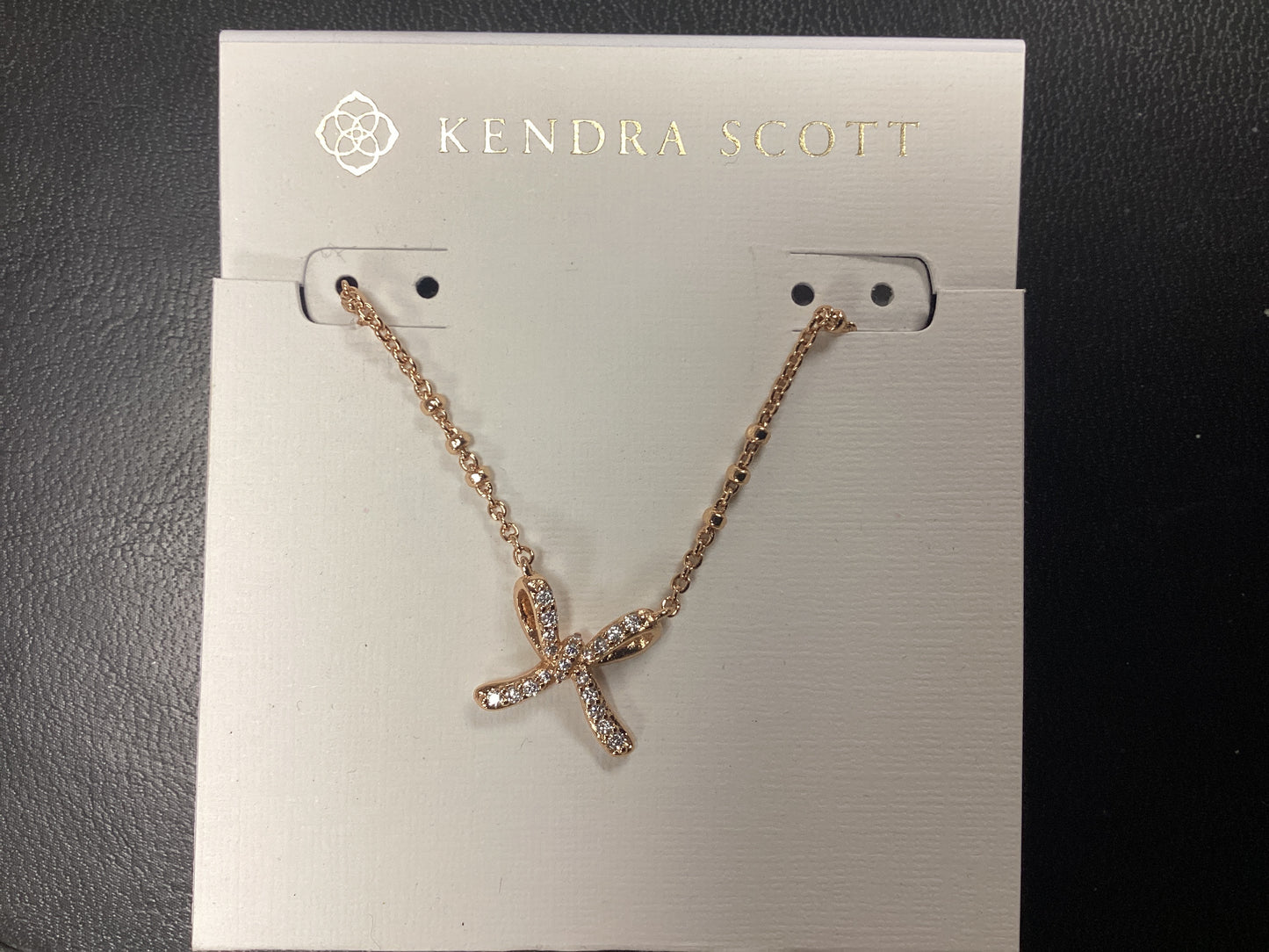 Sasha rose gold short necklace