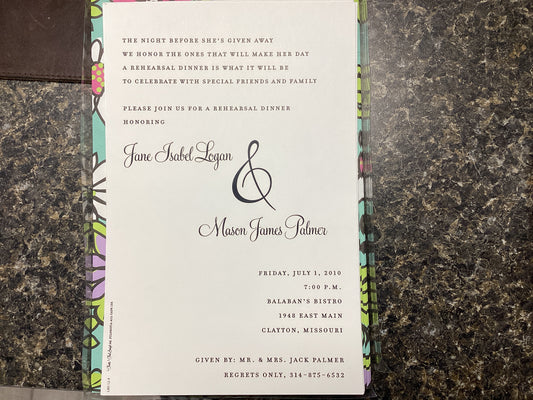 Flower Diamond invites