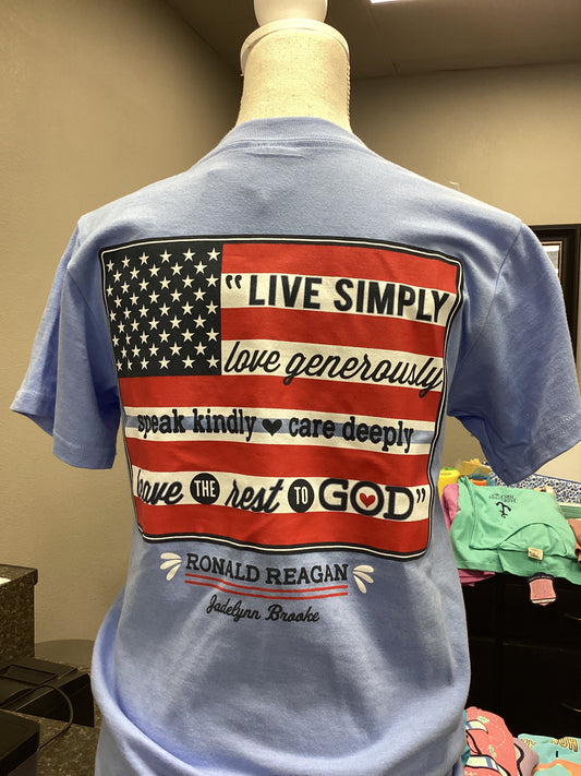 Short Sleeve - Live Simply - XSmall