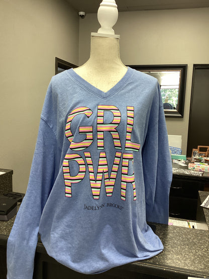 Long Sleeve - Girl Power - Large