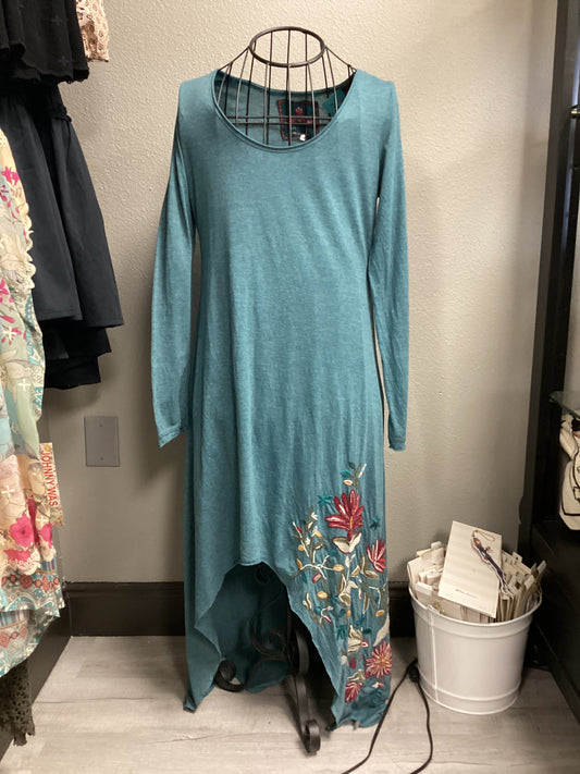 Peacock dress long Medium