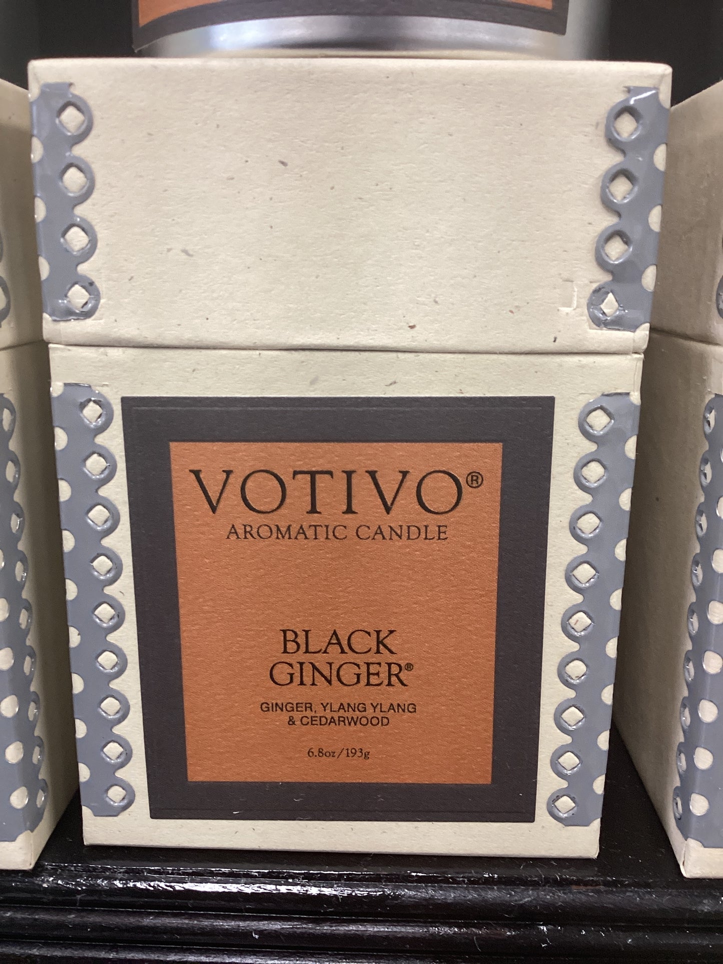 Black Ginger Candle