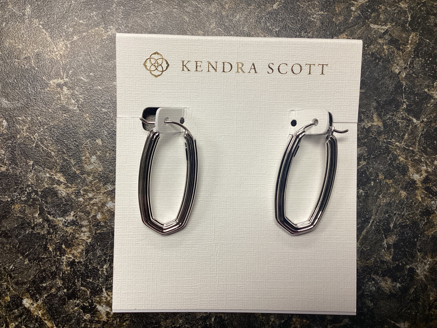 Heather Hoop Ear Rhod Metal earrings