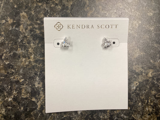Juliette silver crystal stud earring