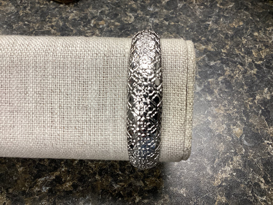 Harper silver cuff bracelet