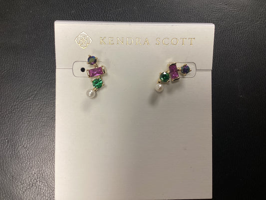 Madelyn gold multi mix earrings