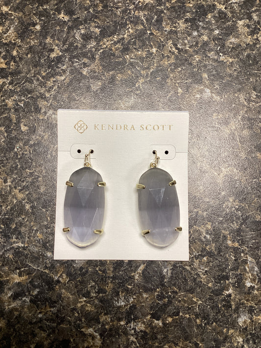 Esme gold slate earrings